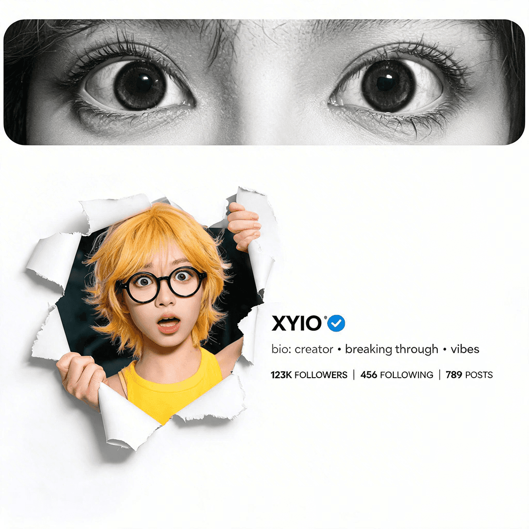 Muse Image AI Generator square showcase for social media creative output